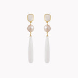 Artisan Earrings Mother of Pearl