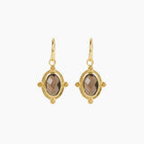 Breeze Earrings Smoky Quartz