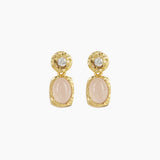 Blossom Earrings Rose Quartz