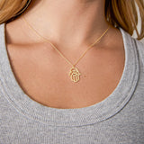 Large Chamsa Necklace