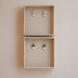 Cubism Duo Bundle - Milky Aquamarine & Green Aventurine