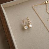 Posy Earrings Mother of Pearl