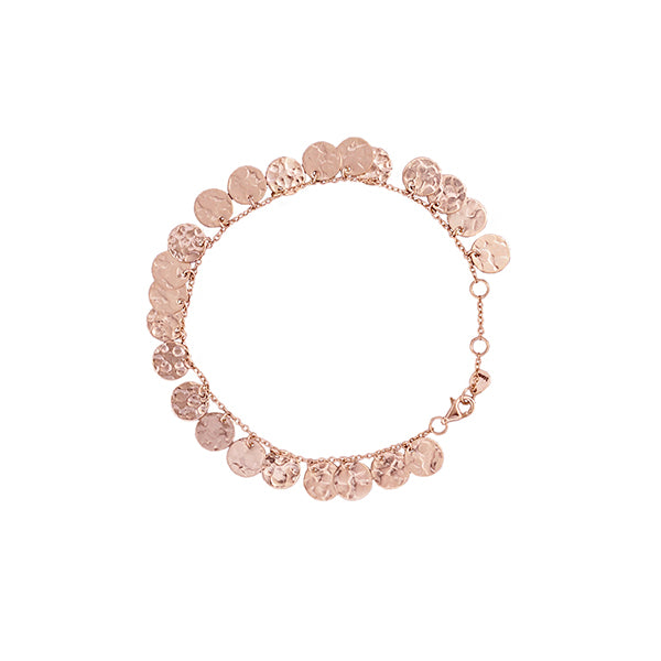 Rose Gold Multi Jingle Bracelet