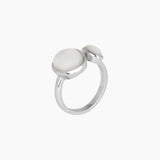 Cubism Ring Mother of Pearl RH