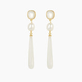 Artisan Earrings Mother of Pearl