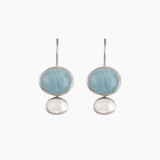 Cubism Earrings Aquamarine RH