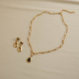 Bloom Necklace Smoky Quartz