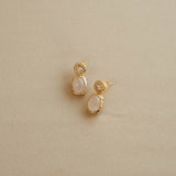 Blossom Earrings Rose Quartz