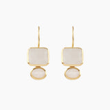 Lyric Earrings Rainbow Moonstone