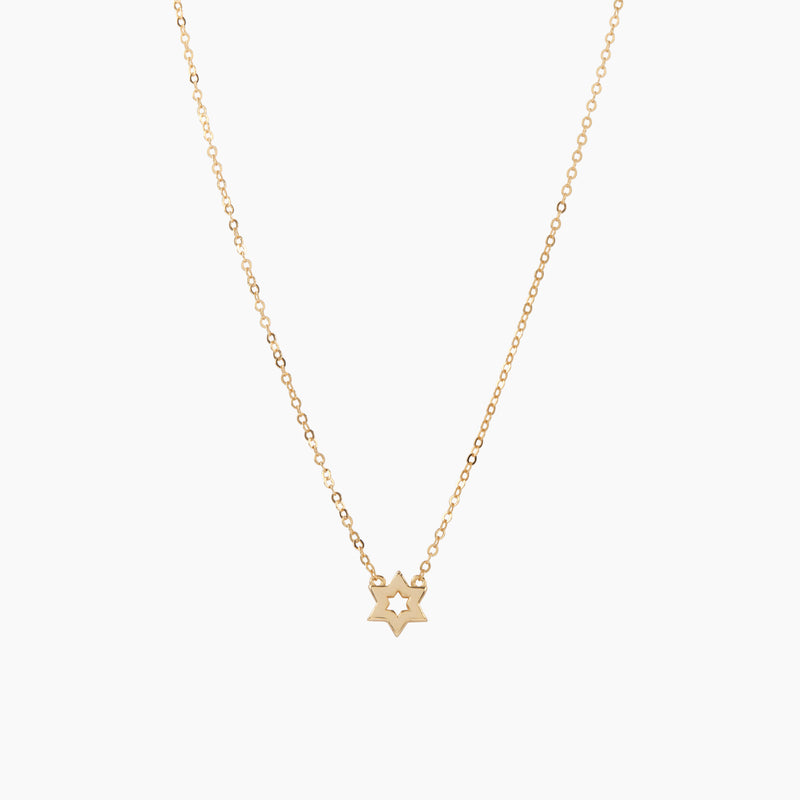 Small Star Necklace – Bianc