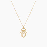 Large Chamsa Necklace