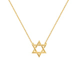 Large Star of David Necklace