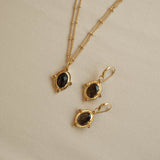 Breeze Earrings Smoky Quartz